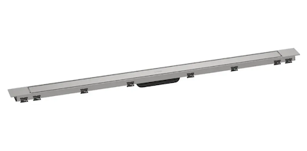 Hansgrohe RainDrain Match Plus - Sprchový žlab 120 cm, s roštem, kartáčovaná ocel 56218800