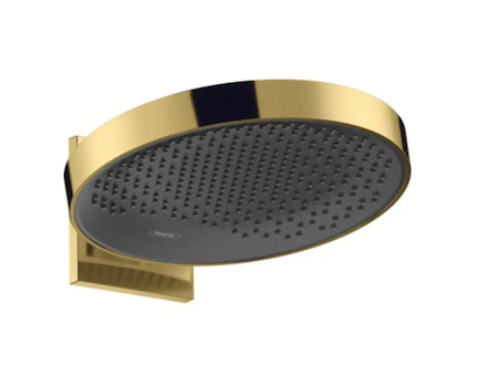 Hansgrohe Rainfinity - Hlavová sprcha 360 s připojením, 1 proud, leštěný vzhled zlata 26230990
