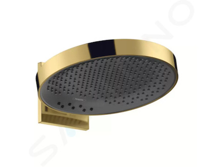 Hansgrohe Rainfinity - Hlavová sprcha 360 s připojením, 3 proudy, leštěný vzhled zlata 26234990