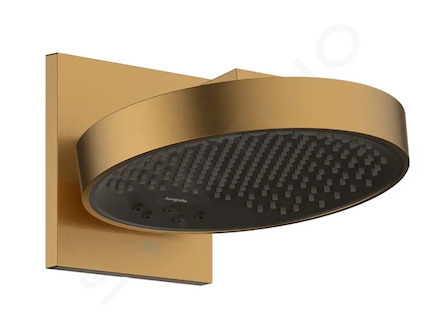 Hansgrohe Rainfinity - Hlavová sprcha, průměr 25 cm, 3 proudy, EcoSmart, kartáčovaný bronz 26233140