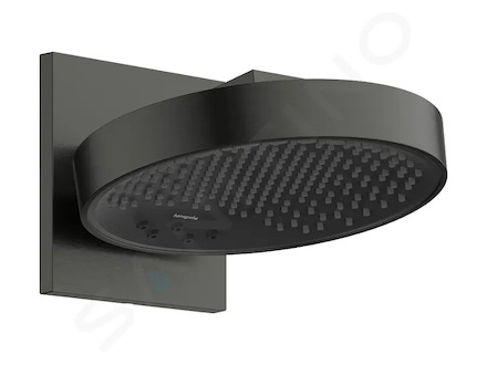 Hansgrohe Rainfinity - Hlavová sprcha, průměr 25 cm, 3 proudy, EcoSmart, kartáčovaný černý chrom 26233340