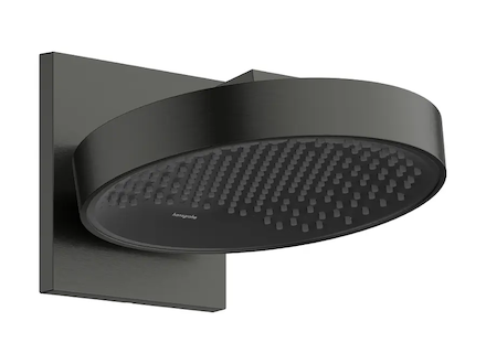 Hansgrohe Rainfinity - Hlavová sprcha, průměr 25 cm, EcoSmart, kartáčovaný černý chrom 26227340