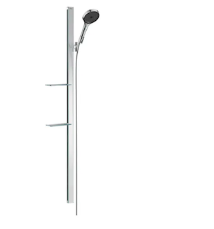 Hansgrohe Rainfinity - Sada sprchové hlavice 130, 3jet, tyče 150 cm a hadice, chrom 27673000