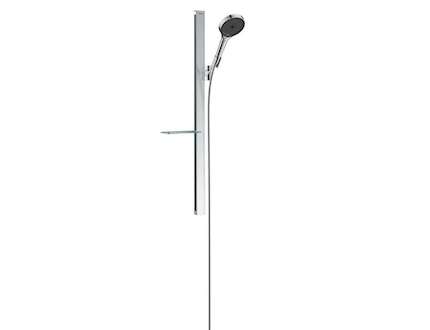 Hansgrohe Rainfinity - Sada sprchové hlavice 130, 3jet, tyče 90 cm a hadice, chrom 27671000