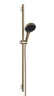 Hansgrohe Rainfinity - Set sprchové hlavice, tyče a hadice, 3 proudy, EcoSmart, kartáčovaný bronz 28744140
