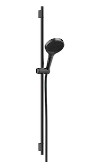 Hansgrohe Rainfinity - Set sprchové hlavice, tyče a hadice, 3 proudy, EcoSmart, kartáčovaný černý chrom 28744340