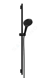 Hansgrohe Rainfinity - Set sprchové hlavice, tyče a hadice, 3 proudy, EcoSmart, matná černá 28744670
