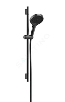 Hansgrohe Rainfinity - Set sprchové hlavice, tyče a hadice, 3 proudy, kartáčovaný černý chrom 28745340