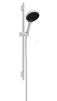 Hansgrohe Rainfinity - Set sprchové hlavice, tyče a hadice, 3 proudy, matná bílá 28745700