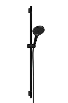 Hansgrohe Rainfinity - Set sprchové hlavice, tyče a hadice, 3 proudy, matná černá 28743670