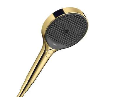 Hansgrohe Rainfinity - Sprchová hlavice 130, 3 proudy, EcoSmart, leštěný vzhled zlata 26865990