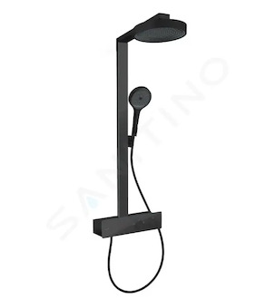 Hansgrohe Rainfinity - Sprchový set s termostatem, průměr 25 cm, 3 proudy, matná černá 28742670