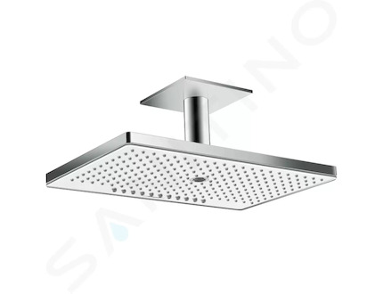 Hansgrohe Rainmaker Select - Hlavová sprcha 460, 3 proudy, sprchové rameno 10 cm, bílá/chrom 24006400