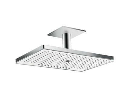 Hansgrohe Rainmaker Select - Hlavová sprcha 460, 3 proudy, sprchové rameno 10 cm, bílá/chrom 24006400