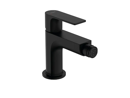 Hansgrohe Rebris E - Bidetová baterie s výpustí, matná černá 72213670