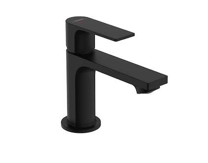 Hansgrohe Rebris E - Umyvadlová baterie s výpustí, CoolStart, EcoSmart, matná černá 72587670