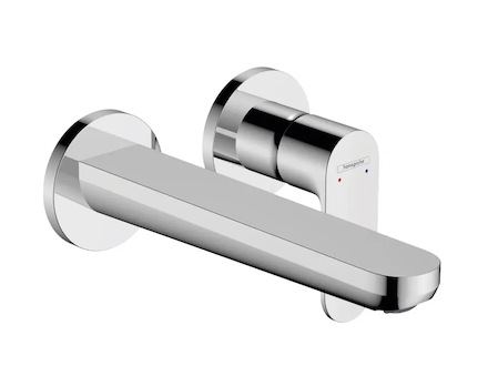 Hansgrohe Rebris S - Umyvadlová baterie pod omítku, 2-otvorová instalace, chrom 72528000