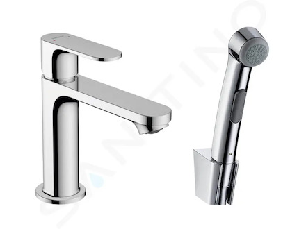 Hansgrohe Rebris S - Umyvadlová baterie s bidetovou sprškou, chrom 72215000