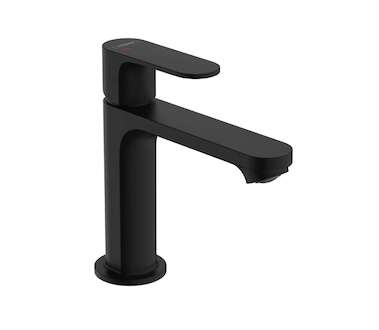 Hansgrohe Rebris S - Umyvadlová baterie s výpustí, CoolStart, matná černá 72519670