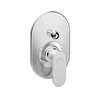 Hansgrohe Rebris S - Vanová baterie pod omítku, s tělesem, chrom 72448000