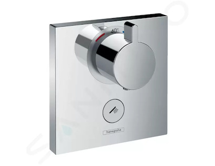 Hansgrohe Shower Select - Termostatická baterie pod omítku, 1 standardní a 1 dodatečný výstup, chrom 15761000