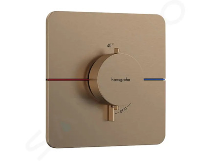 Hansgrohe ShowerSelect Comfort - Termostatická baterie pod omítku, kartáčovaný bronz 15588140