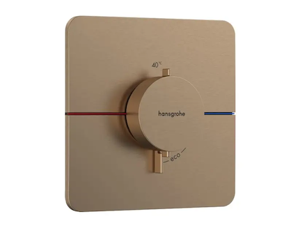 Hansgrohe ShowerSelect Comfort - Termostatická baterie pod omítku, kartáčovaný bronz 15588140