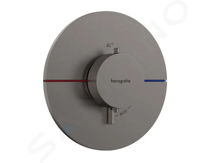 Hansgrohe ShowerSelect Comfort - Termostatická baterie pod omítku, kartáčovaný černý chrom 15559340