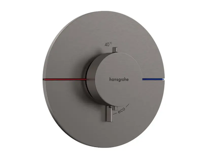 Hansgrohe ShowerSelect Comfort - Termostatická baterie pod omítku, kartáčovaný černý chrom 15559340