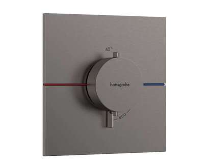 Hansgrohe ShowerSelect Comfort - Termostatická baterie pod omítku, kartáčovaný černý chrom 15574340