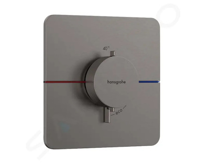 Hansgrohe ShowerSelect Comfort - Termostatická baterie pod omítku, kartáčovaný černý chrom 15588340