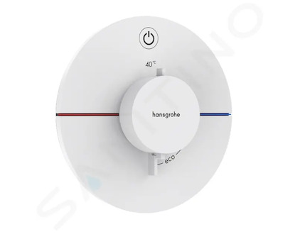 Hansgrohe ShowerSelect Comfort - Termostatická baterie pod omítku, matná bílá 15553700