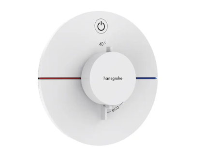 Hansgrohe ShowerSelect Comfort - Termostatická baterie pod omítku, matná bílá 15553700