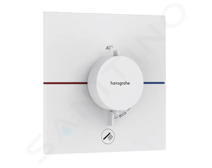 Hansgrohe ShowerSelect Comfort - Termostatická baterie pod omítku, matná bílá 15575700