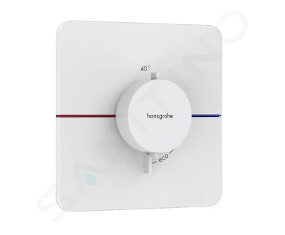 Hansgrohe ShowerSelect Comfort - Termostatická baterie pod omítku, matná bílá 15588700