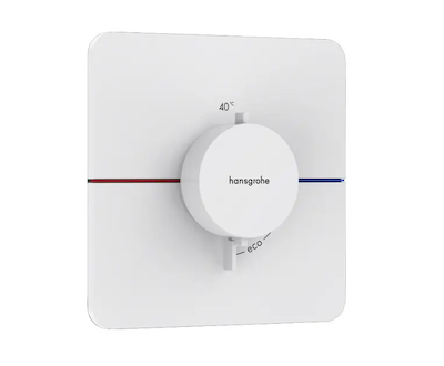 Hansgrohe ShowerSelect Comfort - Termostatická baterie pod omítku, matná bílá 15588700