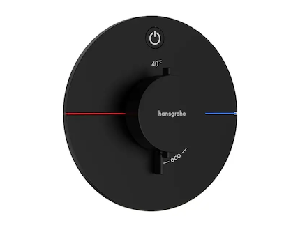 Hansgrohe ShowerSelect Comfort - Termostatická baterie pod omítku, matná černá 15553670