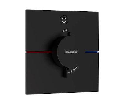 Hansgrohe ShowerSelect Comfort - Termostatická baterie pod omítku, matná černá 15571670