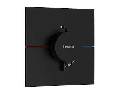 Hansgrohe ShowerSelect Comfort - Termostatická baterie pod omítku, matná černá 15574670