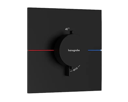 Hansgrohe ShowerSelect Comfort - Termostatická baterie pod omítku, matná černá 15574670