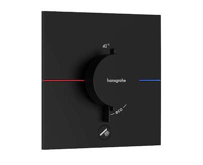 Hansgrohe ShowerSelect Comfort - Termostatická baterie pod omítku, matná černá 15575670