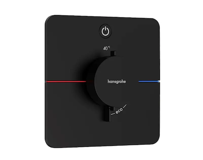 Hansgrohe ShowerSelect Comfort - Termostatická baterie pod omítku, matná černá 15581670