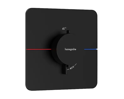 Hansgrohe ShowerSelect Comfort - Termostatická baterie pod omítku, matná černá 15588670
