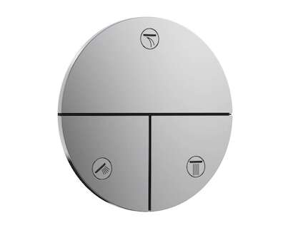 Hansgrohe ShowerSelect Comfort - Ventil pod omítku, pro 3 spotřebiče, chrom 15558000