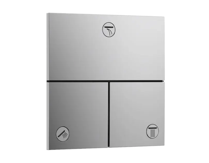 Hansgrohe ShowerSelect Comfort - Ventil pod omítku, pro 3 spotřebiče, chrom 15573000
