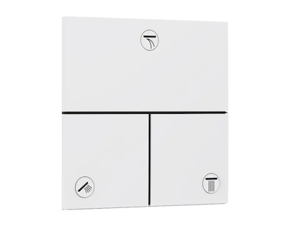 Hansgrohe ShowerSelect Comfort - Ventil pod omítku, pro 3 spotřebiče, matná bílá 15573700