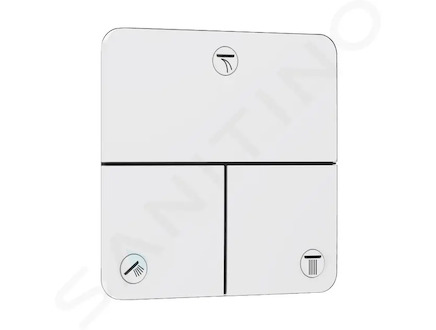Hansgrohe ShowerSelect Comfort - Ventil pod omítku, pro 3 spotřebiče, matná bílá 15587700