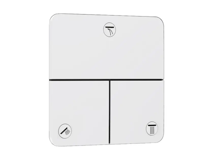 Hansgrohe ShowerSelect Comfort - Ventil pod omítku, pro 3 spotřebiče, matná bílá 15587700