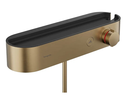 Hansgrohe ShowerTablet Select - Termostatická sprchová baterie, kartáčovaný bronz 24360140
