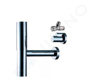 Hansgrohe Sifony - Designový sifon Flowstar s rohovými ventily, chrom 52120000